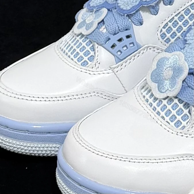 View 5 of Air Jordan 4 Retro Aluminum Replica