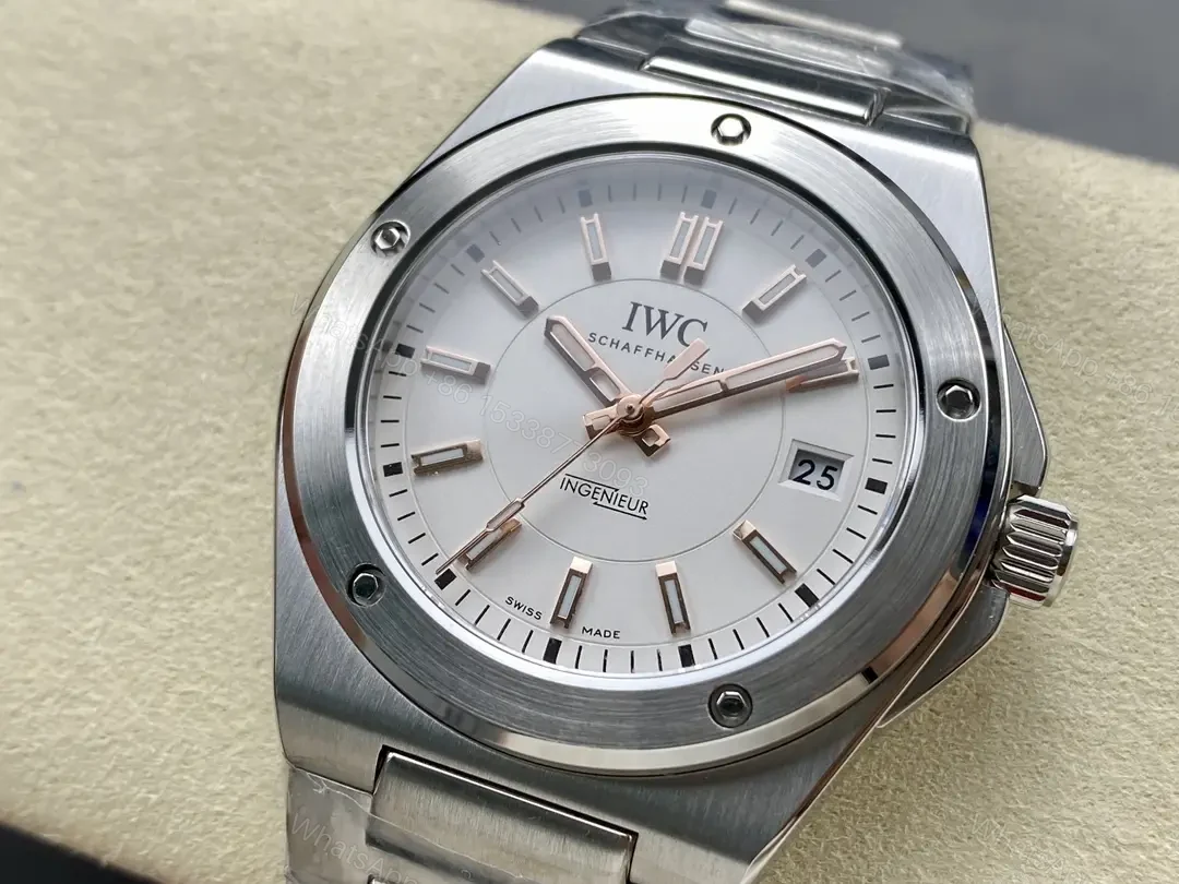 View 3 of IWC Engineer Automatic Watch White Dial Steel Bracelet Ultimate 40MM IWCWHT40
