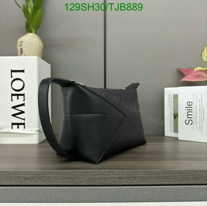 View 25 of Loewe Blue Wash Bag featuring Shiny Calfskin VD403