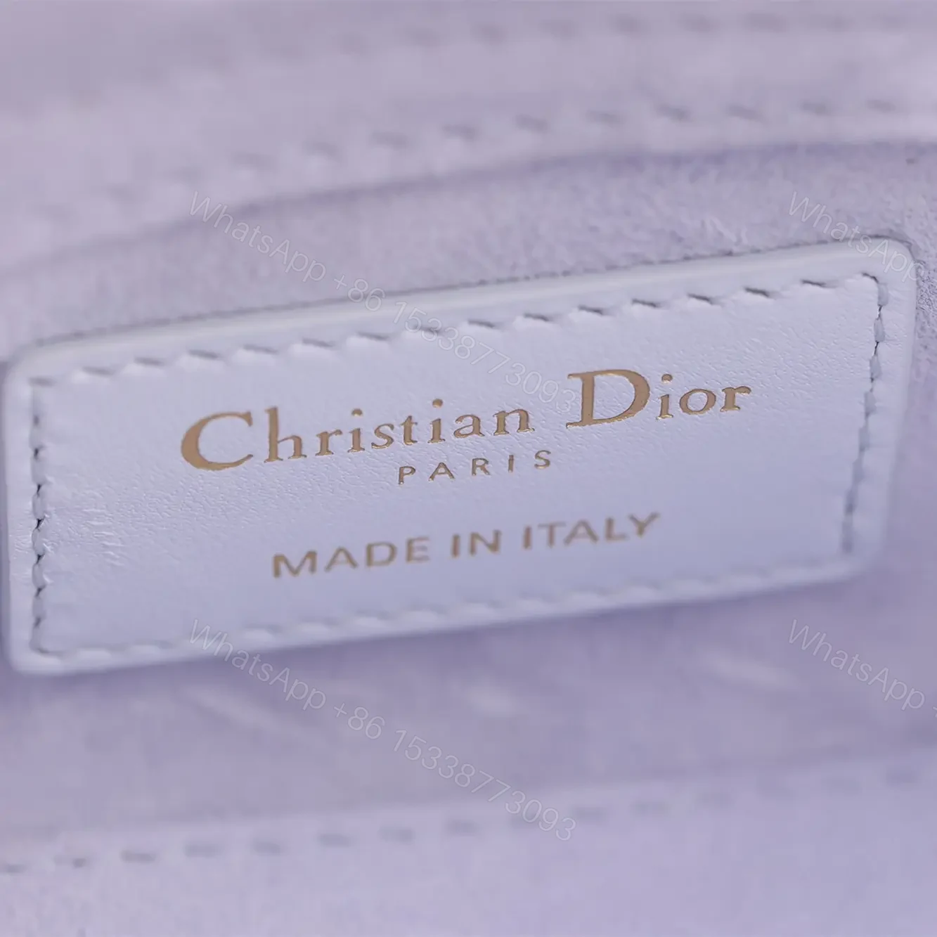 View 20 of 高仿Dior*LadyDJoy系列S0910M26Z小羊皮戴妃包藍色Mini免檢版