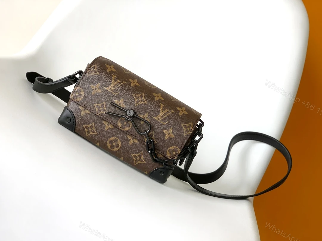 LV 原單 女款 Monogram 鏈條翻蓋斜背包 經典老花 百搭時尚款 — view 1