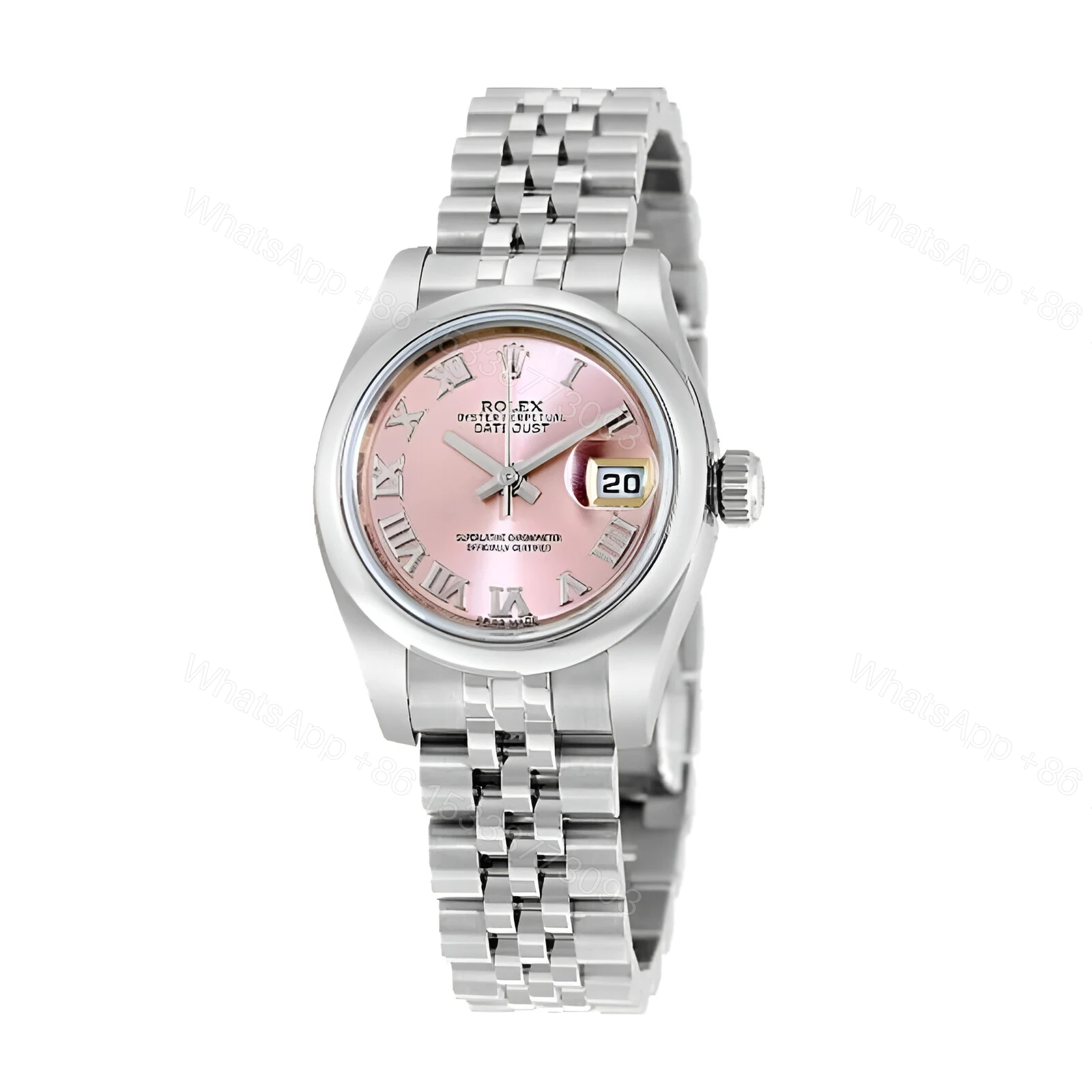 View 2 of Rolex Datejust 279160 Steel Automatic Pink Dial Replica