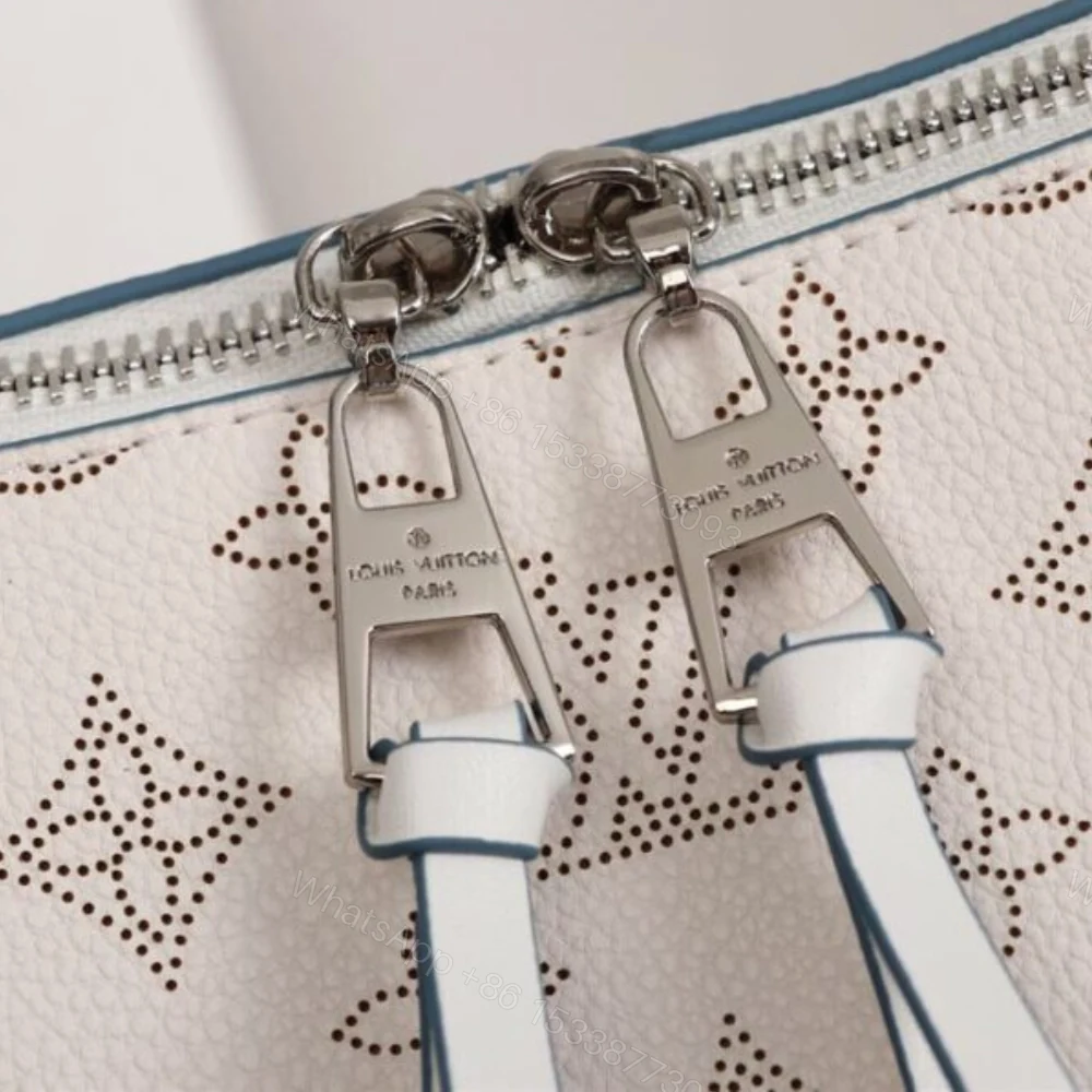 View 4 of Louis Vuitton Beaubourg Hobo MM White 32Cm M58482
