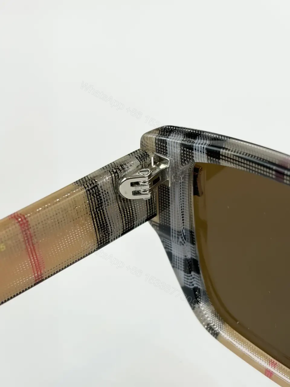 View 5 of Statement Grid Sunglasses: Chunky Luxury, All-Day Comfort