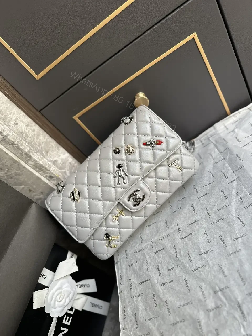 View 10 of Quilted Flap Bag: Chic, Durable, Everyday Luxury Bag