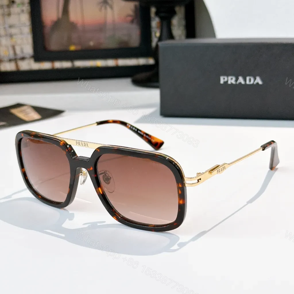 Tortoise Frame Sunglasses - Gradient Lenses, Luxe Design, UV400 Protection — view 1