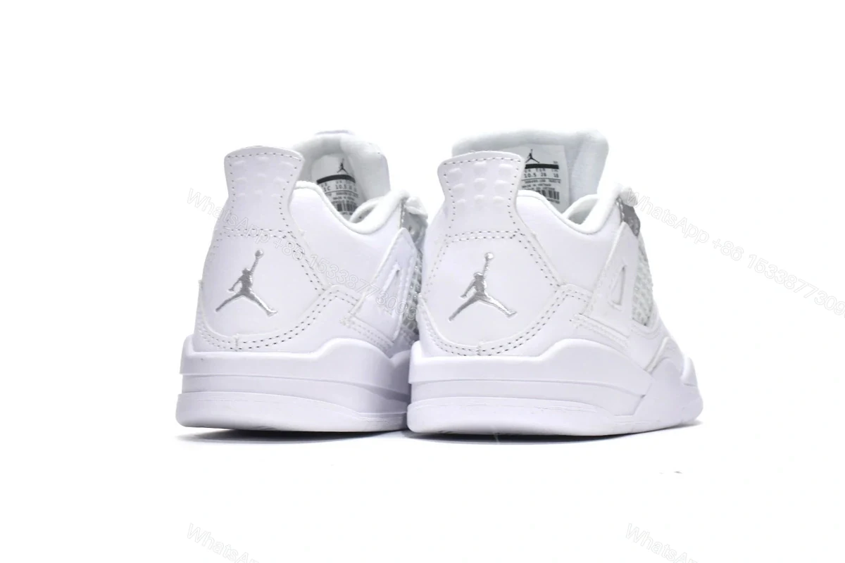 View 3 of Jordan 4 Kids Shoes Retro Pure Money (2017) 308499-100