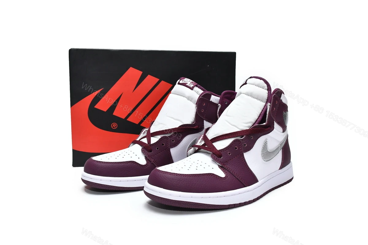 (OG)Air Jordan 1 High OG Bordeaux 555088-611 — view 2