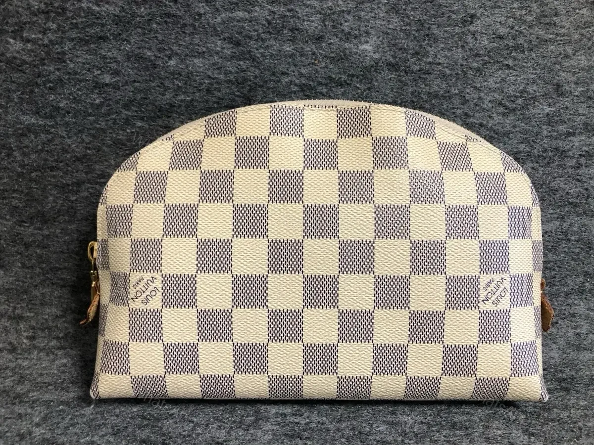 View 2 of Louis Vuitton Damier Azur cosmetic pouch GM size