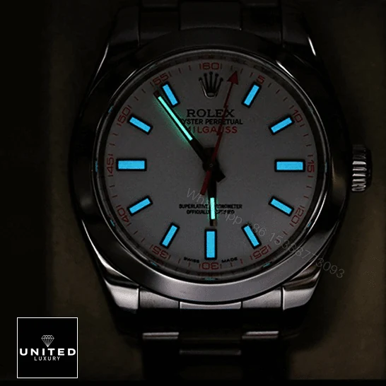 View 3 of Rolex Milgauss 116400-0002 Oyster Replica