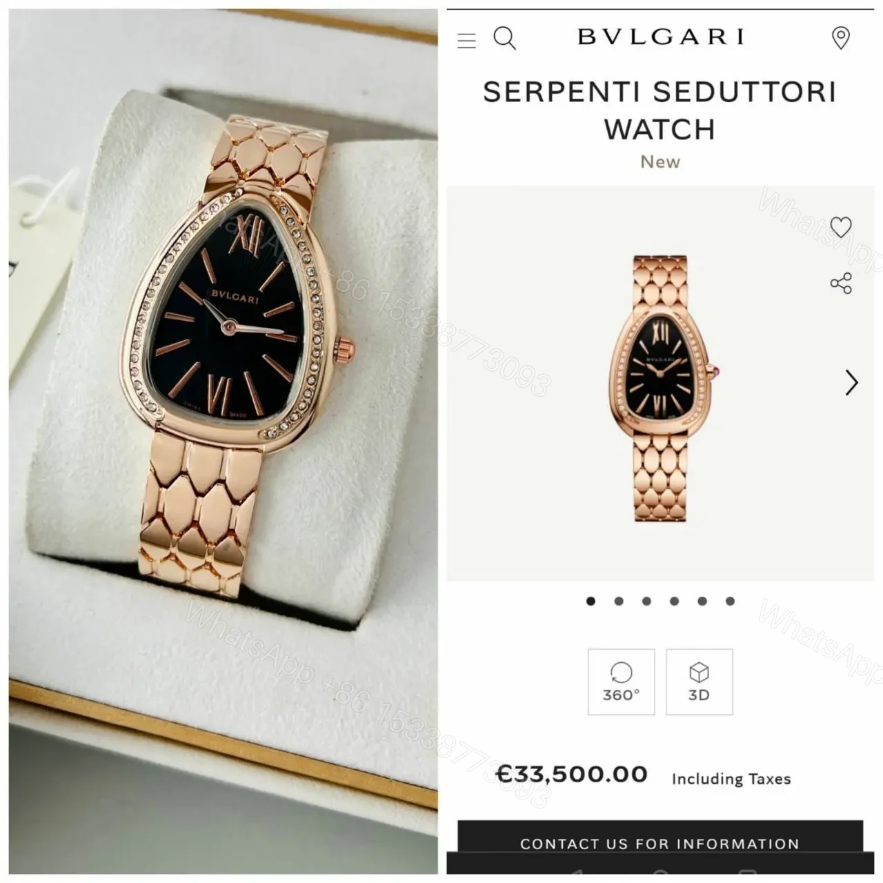 View 3 of BVLGARI Serpenti DIAMOND