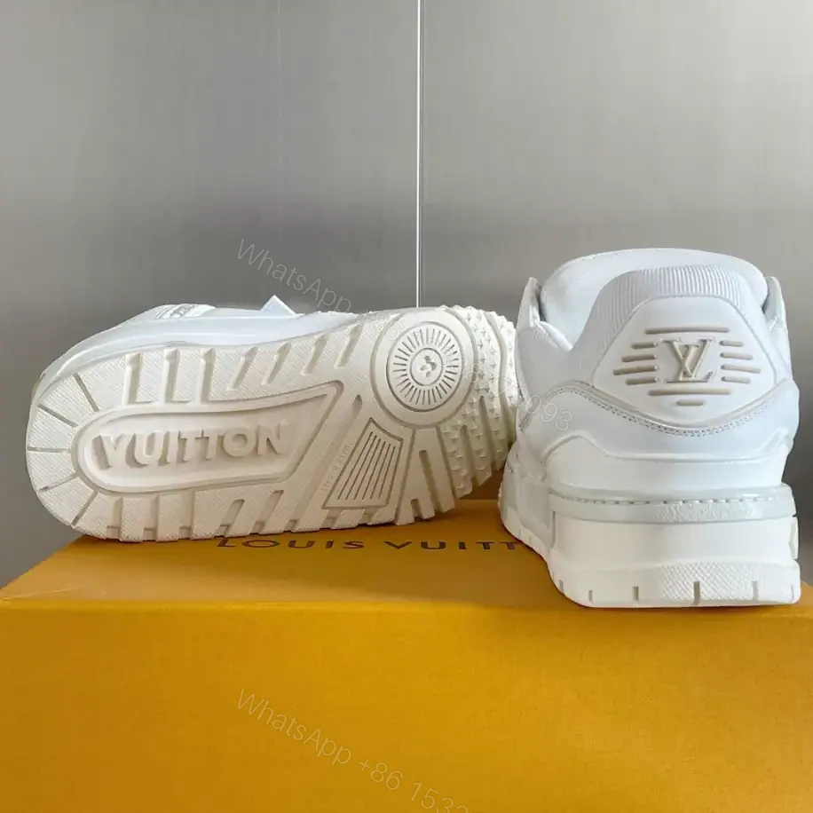View 5 of LOUIS VUITTON LV TRAINER MAXI SNEAKERS IN WHITE – LSVT335