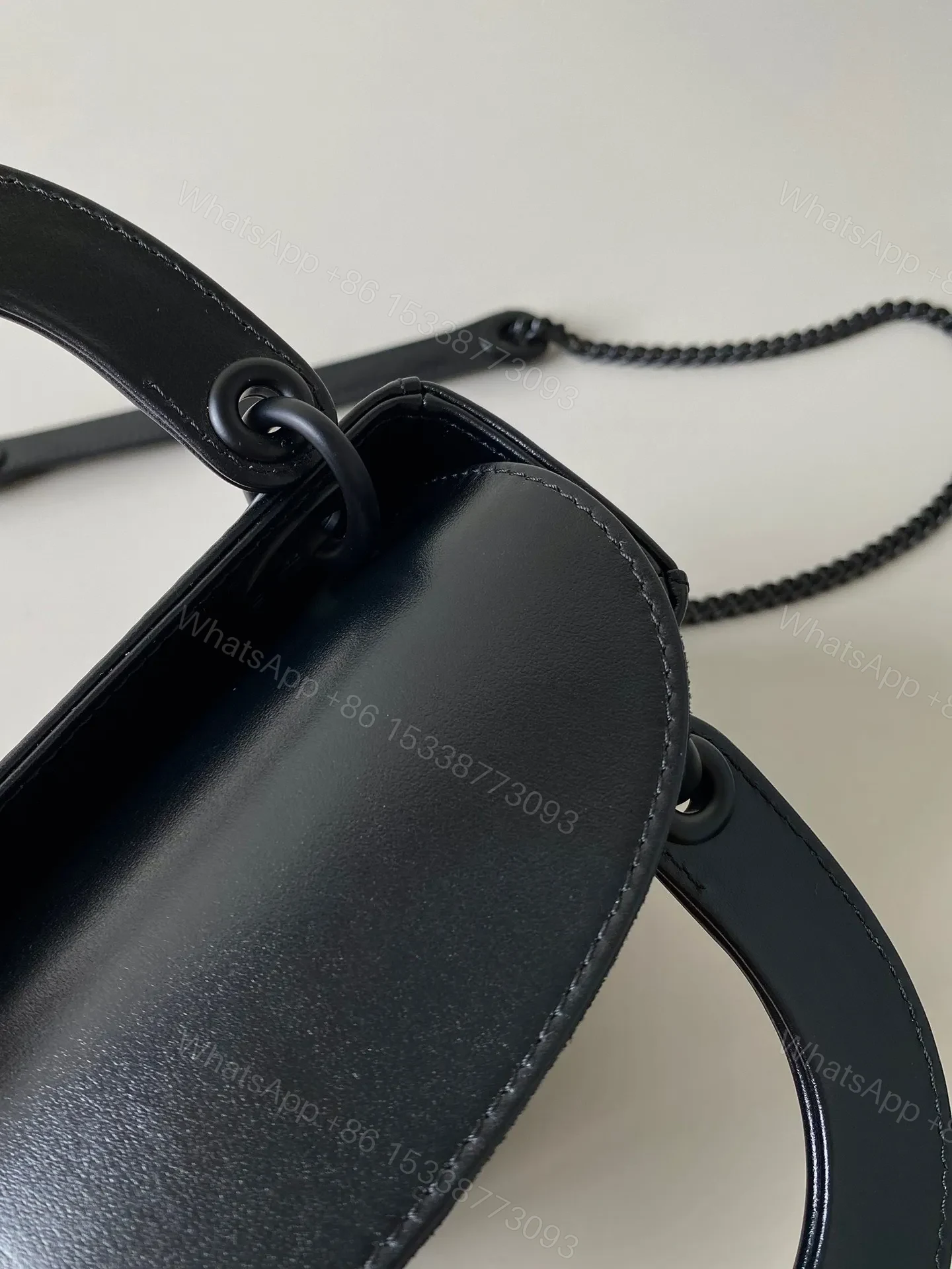View 6 of Dior Lady Matte Black Diamond Pattern 17cm