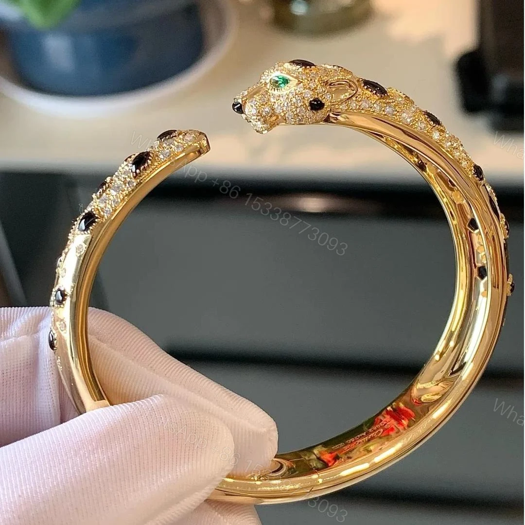View 6 of Newest Cartier Panthere Bracelet