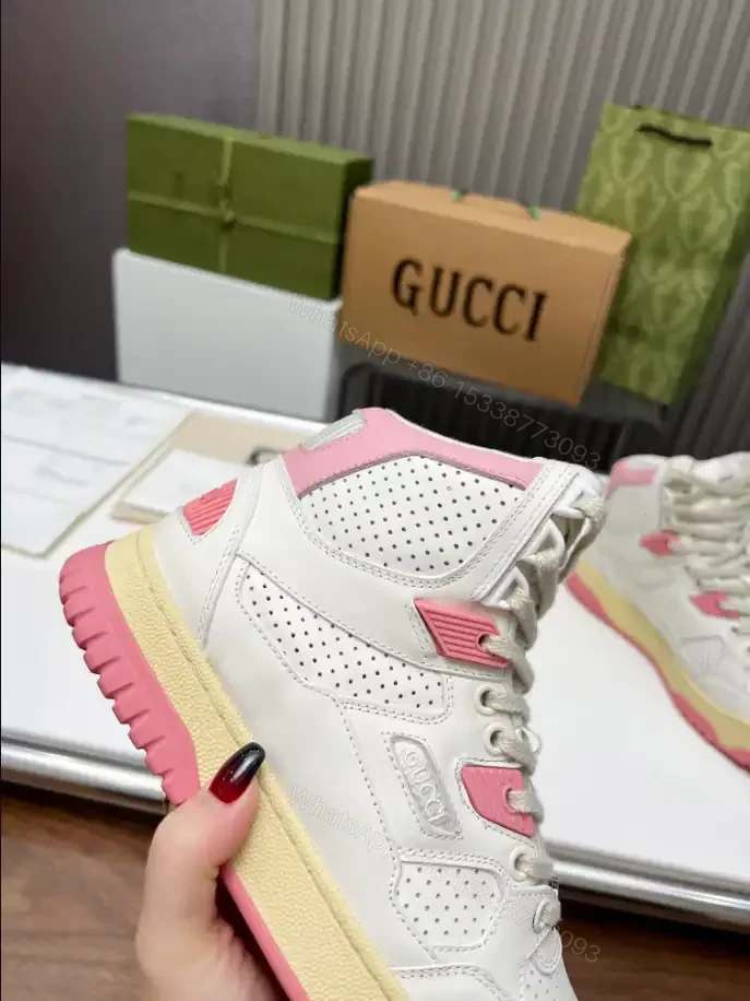 View 4 of WOMEN’S HIGH TOP DISTRESSED EFFECT SNEAKER – GC193