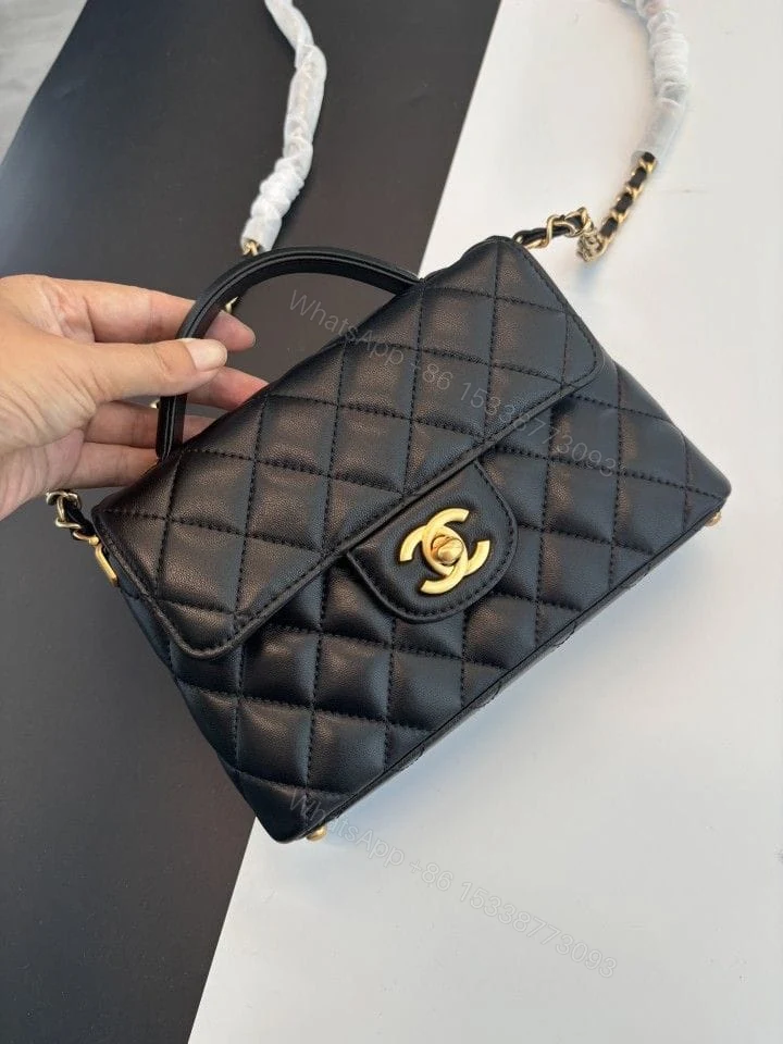 View 5 of FIRST COPY Chanel Kelly Top Handle bag