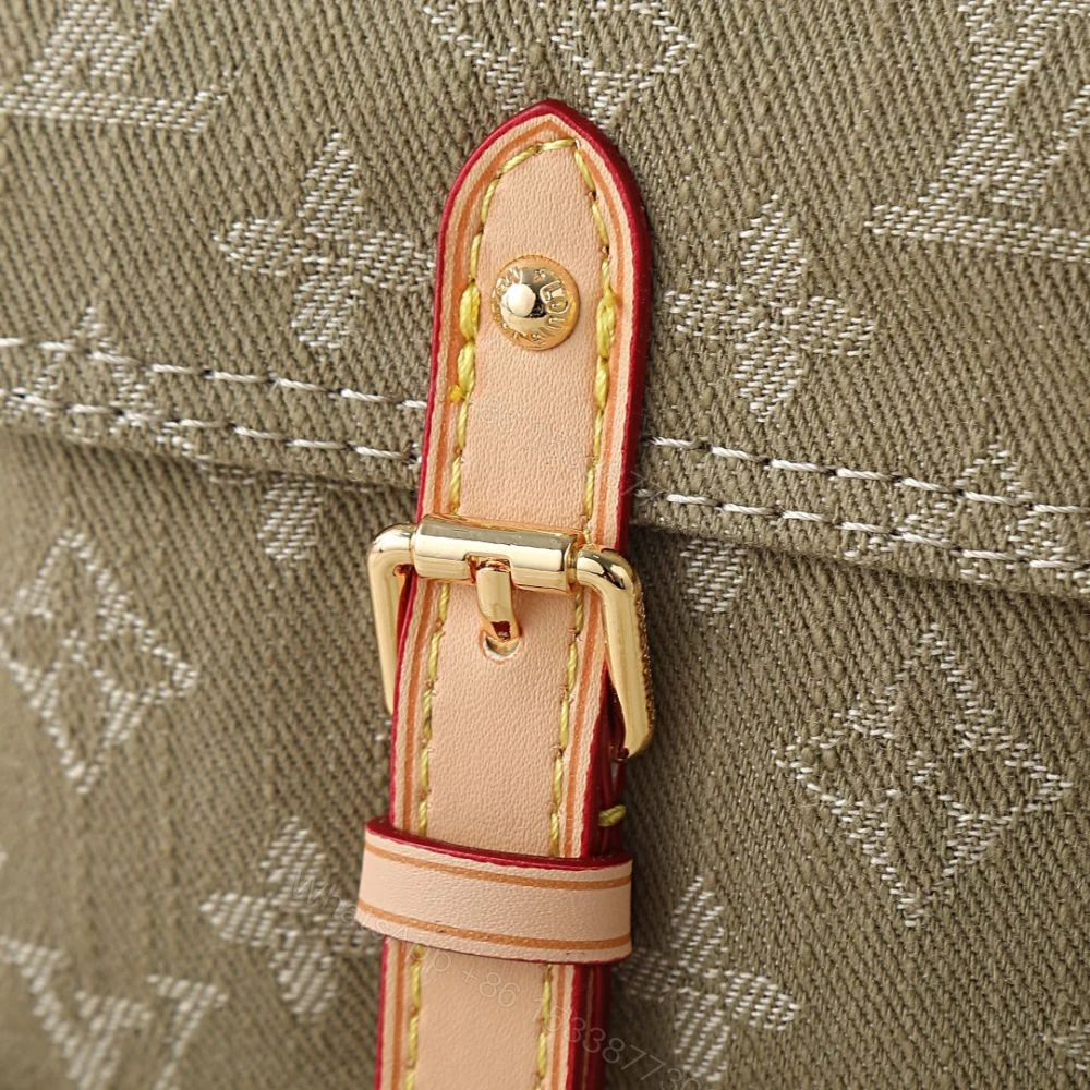 View 9 of Louis Vuitton Pochette Accessoire Cargo Khaki Denim 23cm