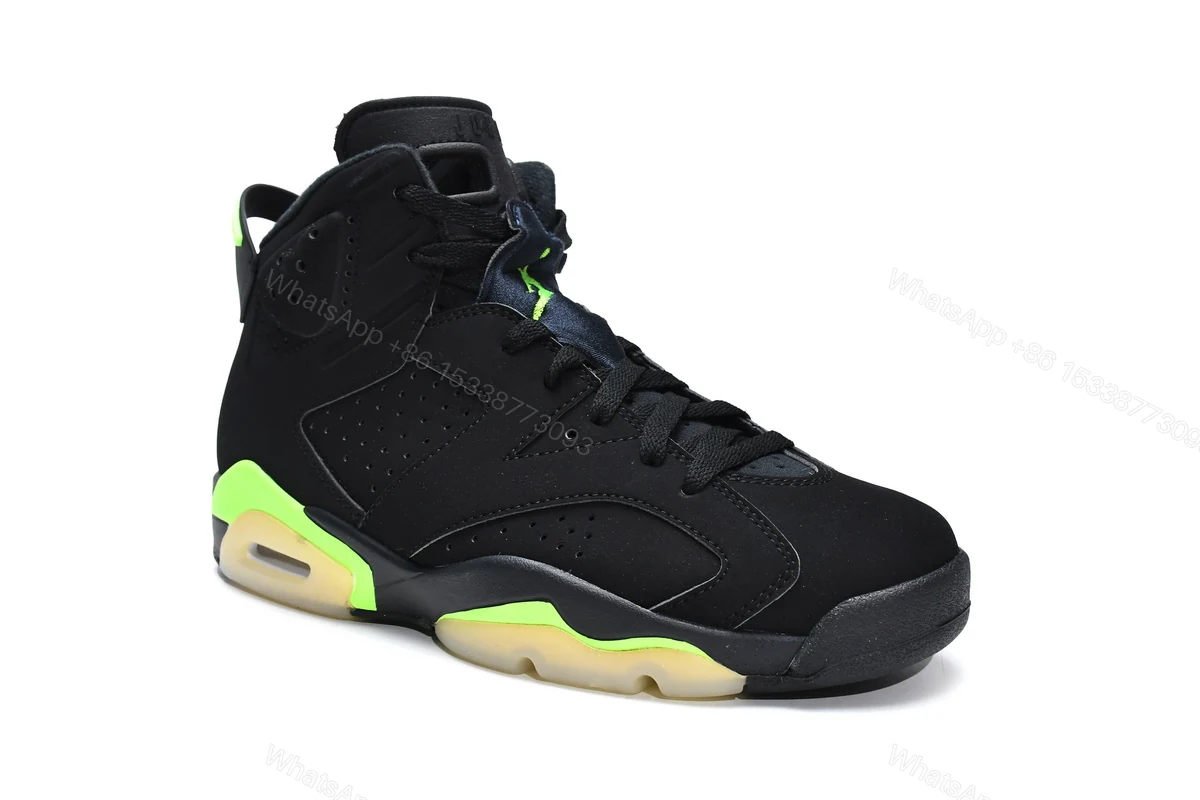 View 2 of Air Jordan 6 Black Green CT8529-003