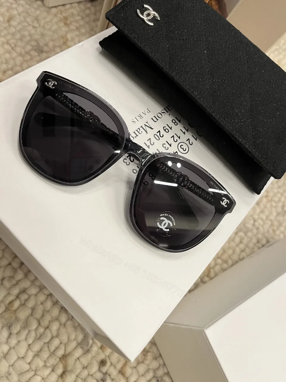 View 4 of Chic Cat-Eye Sunglasses: Luxe Acetate, UV Shield, All-Day Comfort