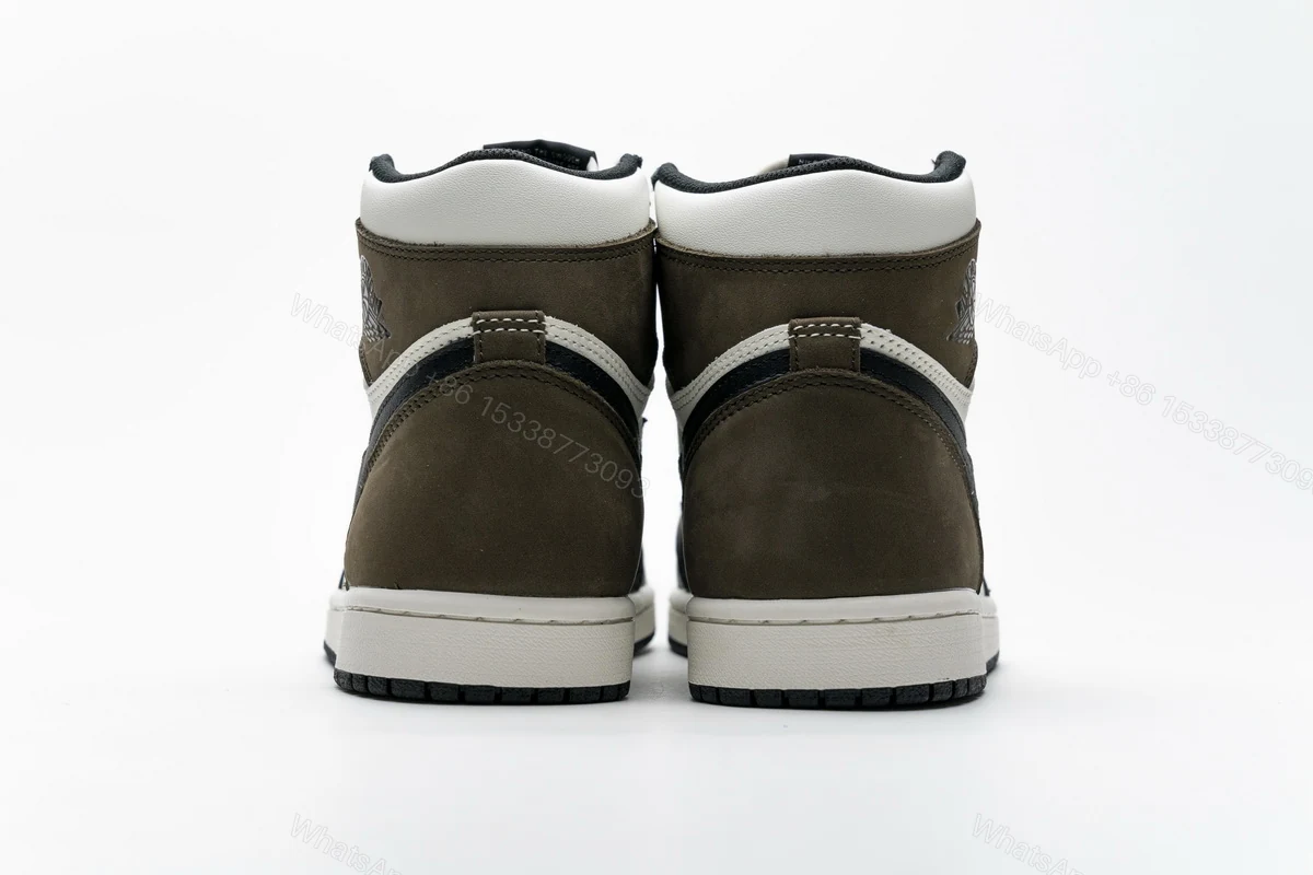 View 5 of Air Jordan 1 Retro High OG 'Dark Mocha' 555088-105(GET)