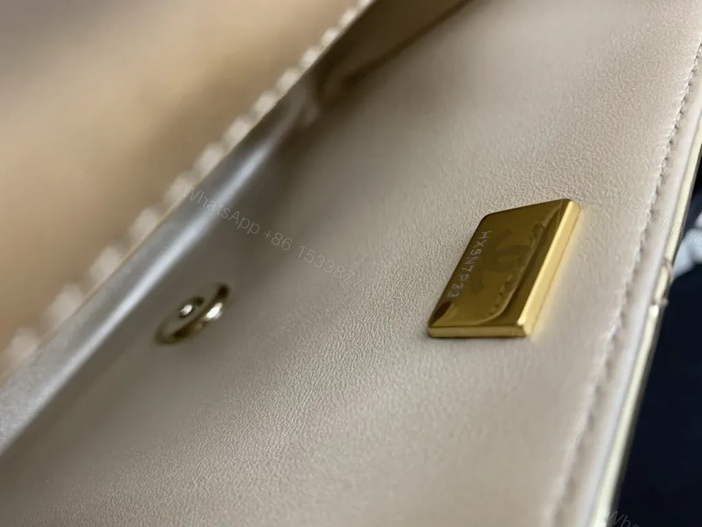 View 4 of Gold Quilted Elegance Handbag: Luxe Everyday Carry-All