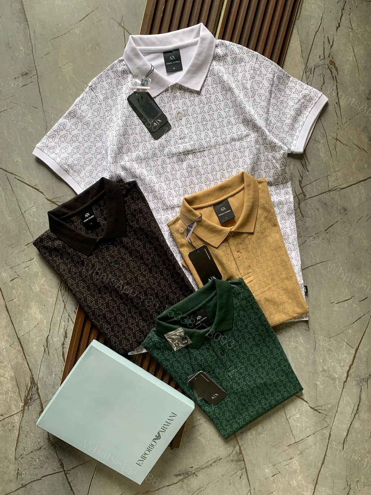 View 8 of FIRST COPY ARMANI IMPORTED SUMMER POLO T-SHIRT