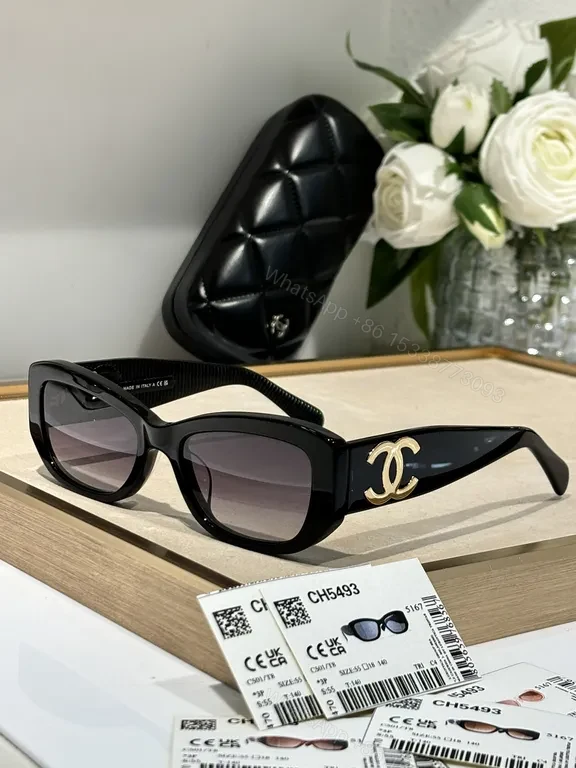View 7 of Soft Blush Acetate Sunglasses â€“ Luxe Signature Hardware, UV400 Shield