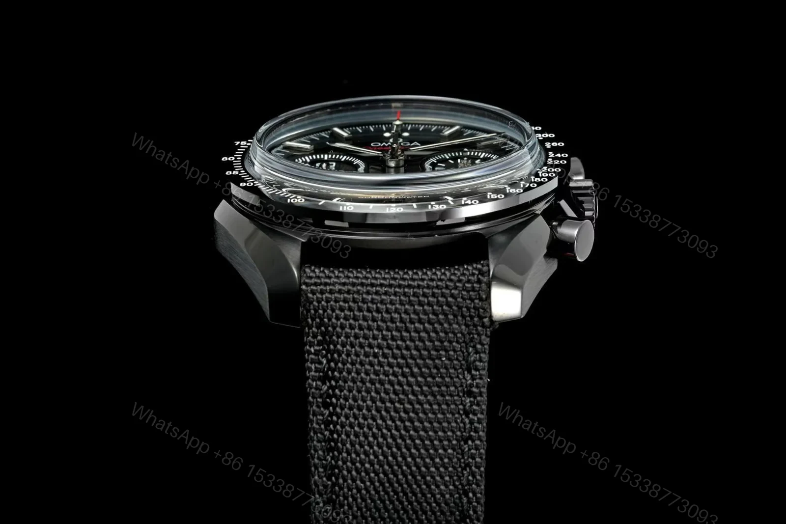 View 6 of Omega Speedmaster Moonwatch Co-Axial Dark Side of the Moon Folding Clasp 311.92.44.51.01.007