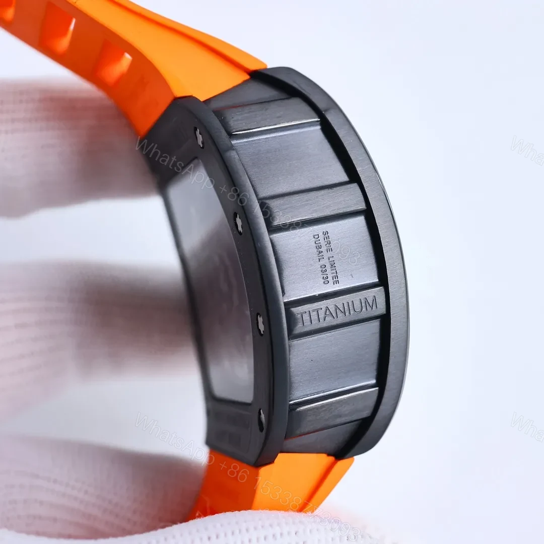 View 6 of Richard Mille RM011 Black & Orange Watch
