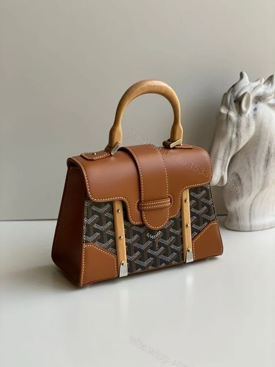 First Copy Goyard Saïgon Structure Mini Top Handle Bag with OG Box — view 1