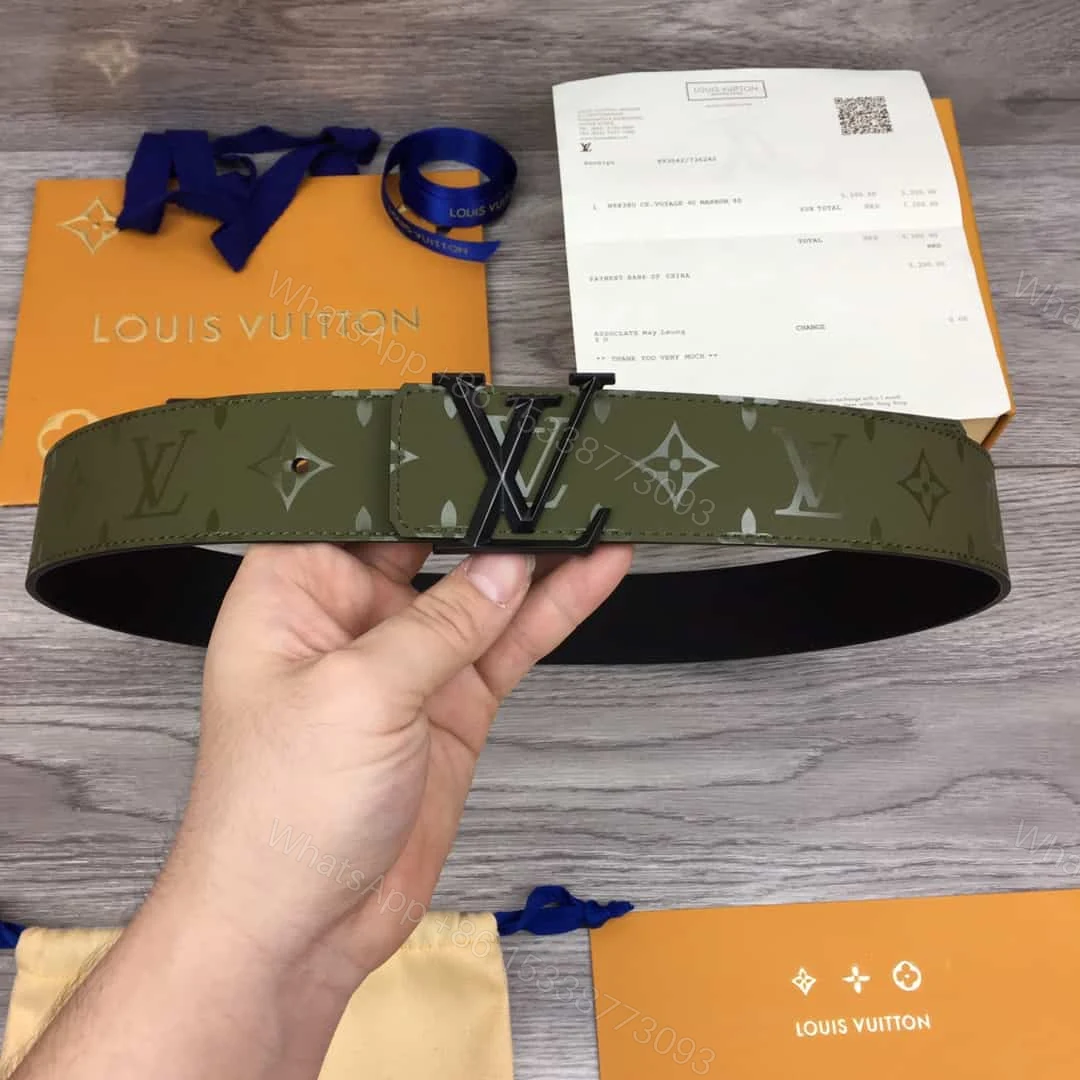 View 6 of LOUIS VUITTON LV PYRAMIDE 40MM REVERSIBLE BELT – B114