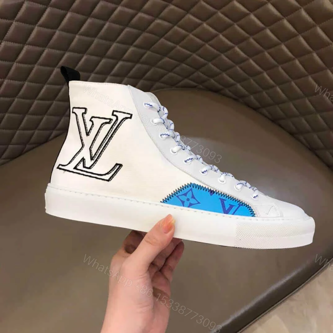 View 2 of LOUIS VUITTON TATTOO HIGH TOP WHITE SNEAKER – LV76