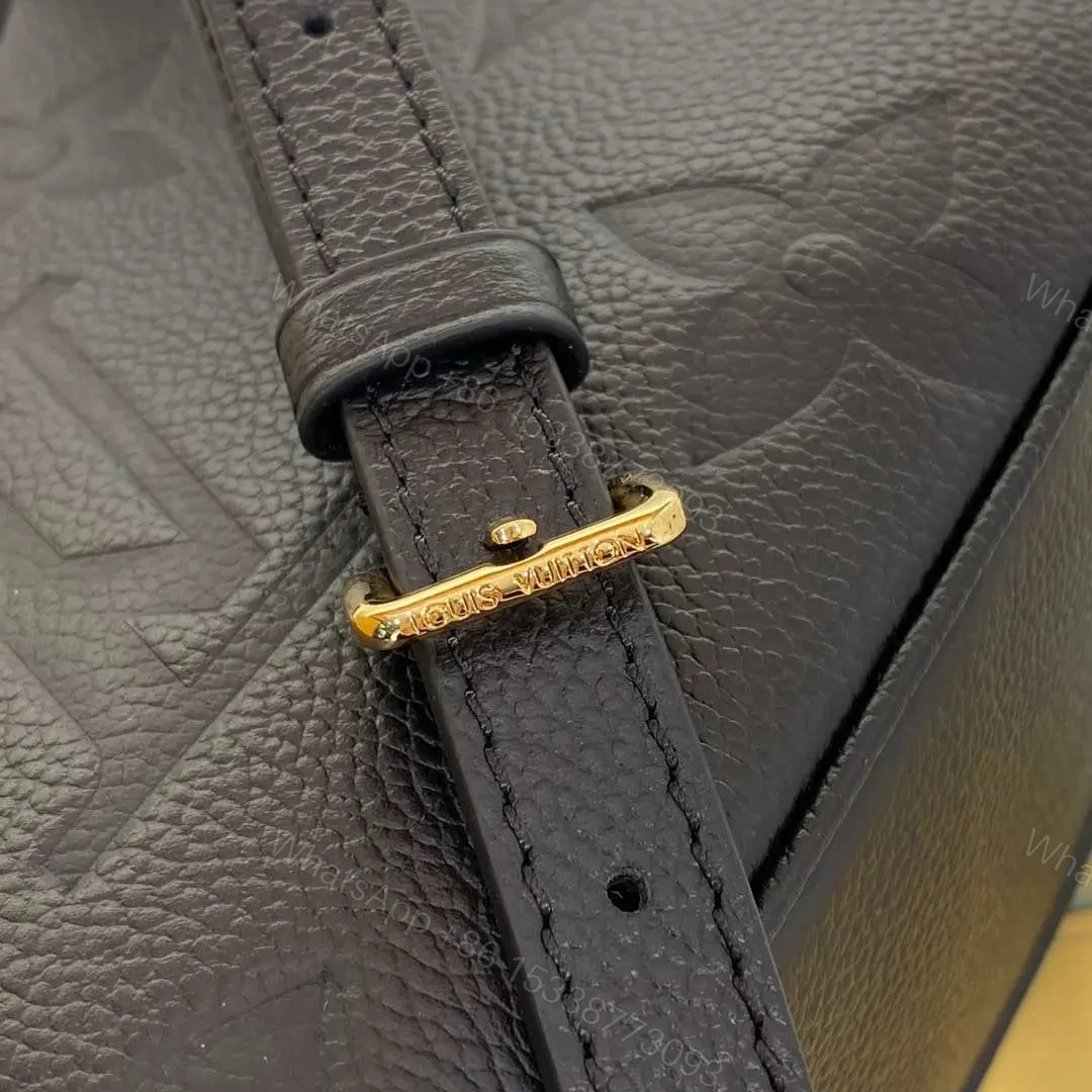 View 3 of Louis Vuitton LV Bagatelle Monogram Black Handbags 24x18cm
