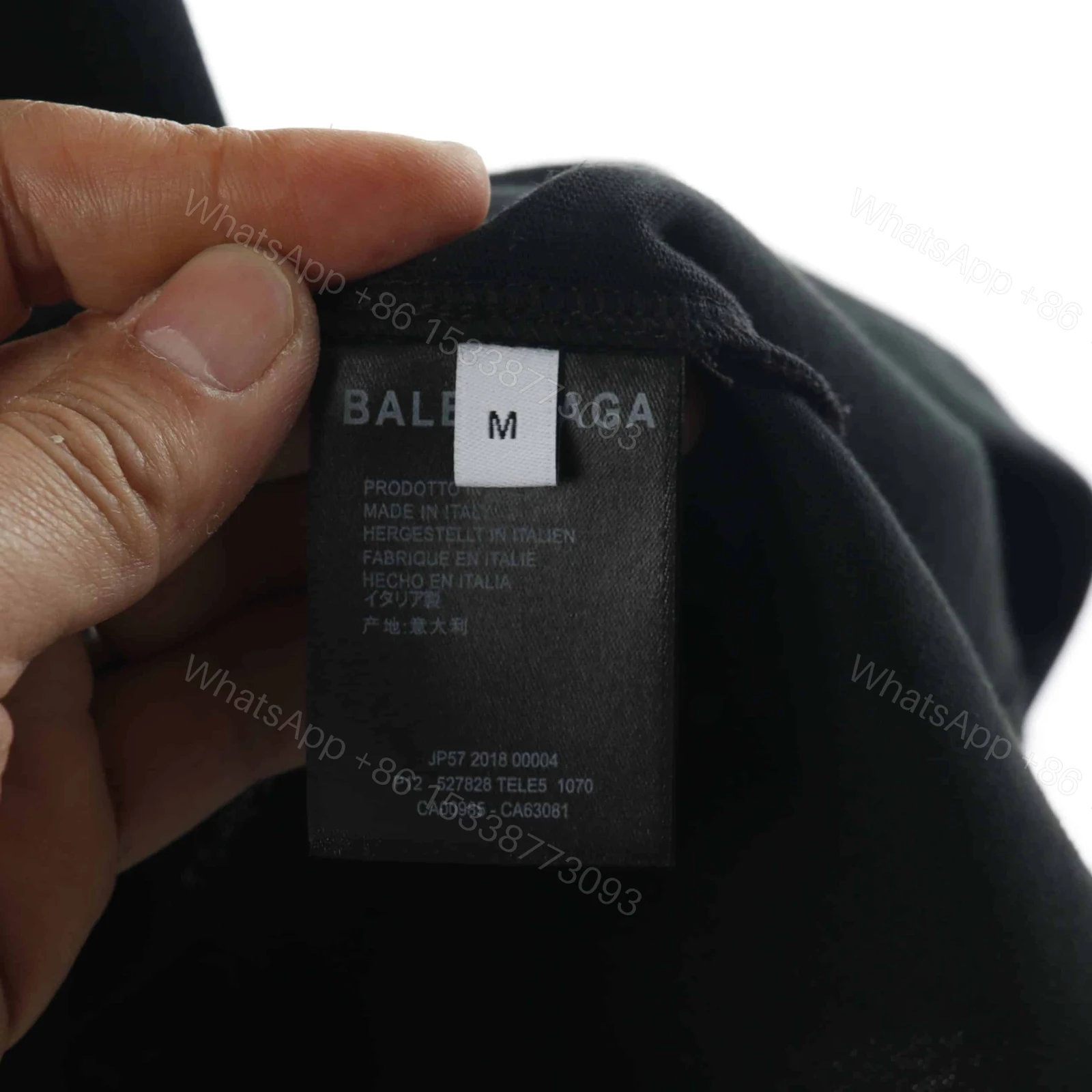 View 5 of BALENCIAGA CHEST RED X PRINTEED T SHIRT