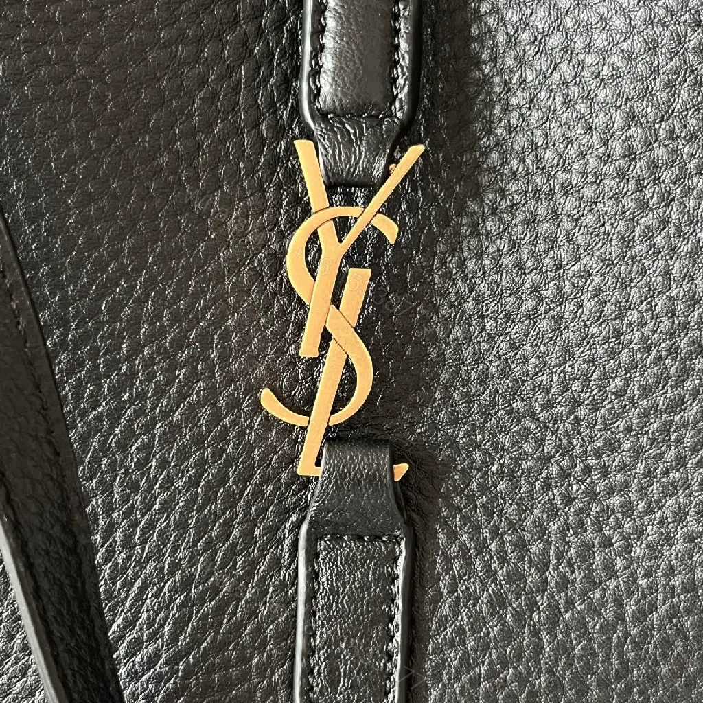 View 8 of Pebbled Leather Structured Tote - Everyday Luxe Carry