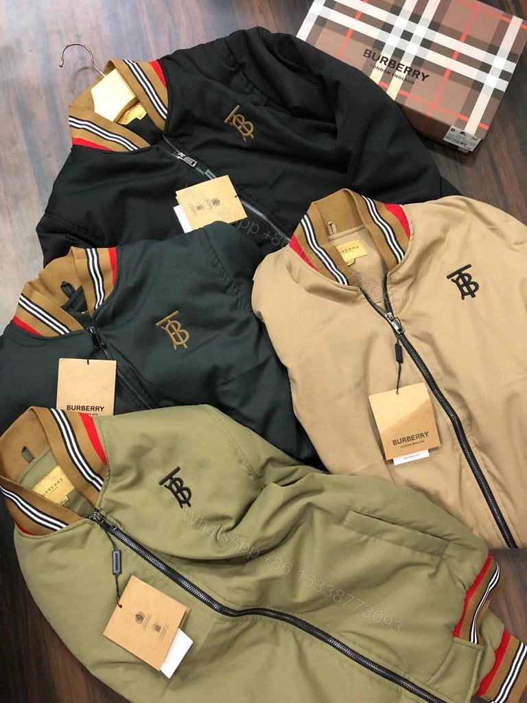 First Copy Burberry Imported Bomber Jackets for Men — view 1