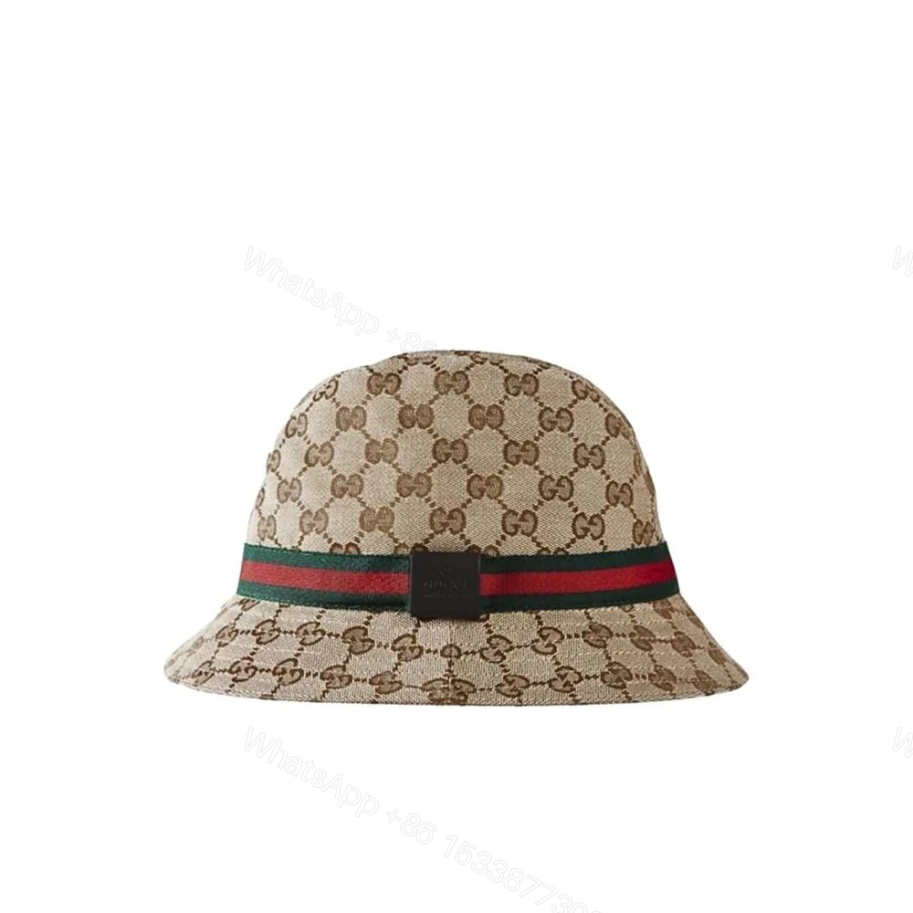Gucci GG Ssima Soft Web Fedora Hat Beige — view 1