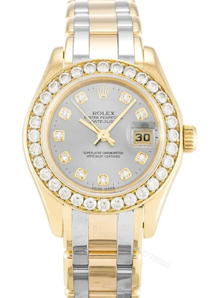 Replica Rolex Pearlmaster Champagne Dial 80298 — view 1