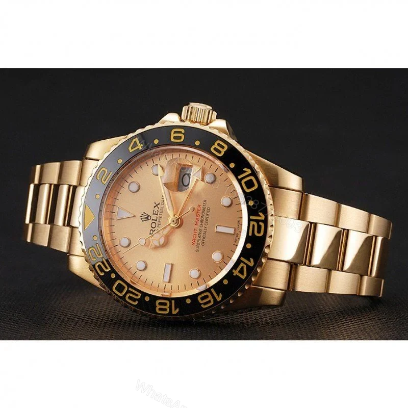 View 5 of Superclone Rolex GMT-Master II Gold Dial 1453749