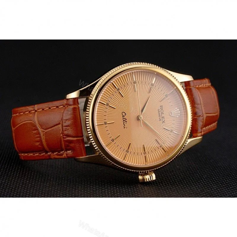View 4 of Superclone Rolex Cellini Gold Dial REP016808