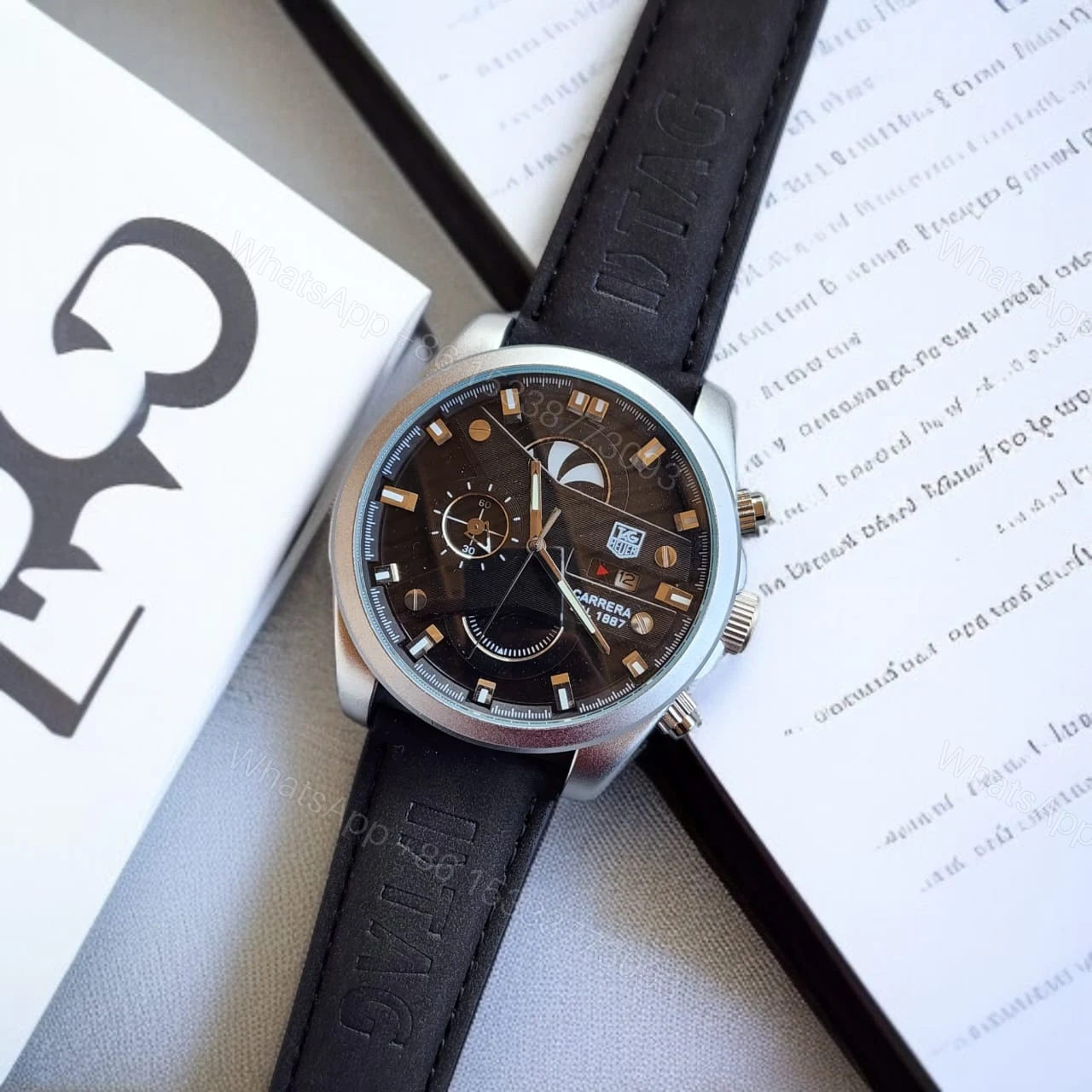 View 3 of FIRST COPY TAG HEUER CARRERA CR7 WATCH