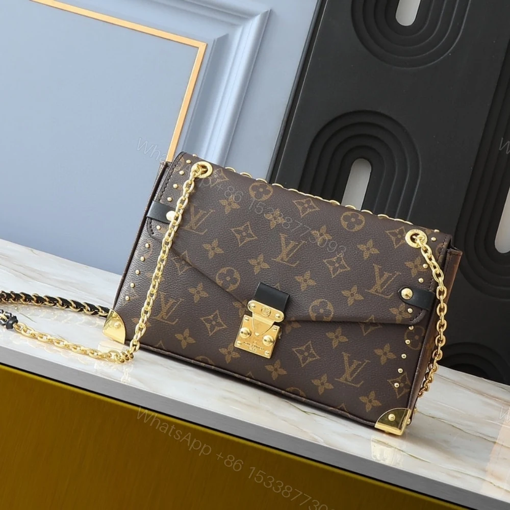 View 2 of LOUIS VUITTON TRUNKIE BAG COATED CANVAS BROWN 27CM M14526