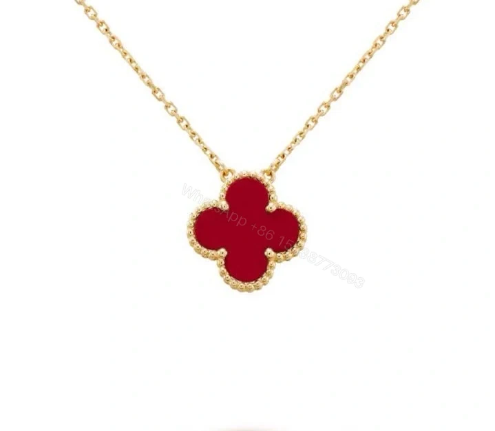 Van Cleef Arpels Knockoff Vintage Alhambra Pendant Necklace — view 1