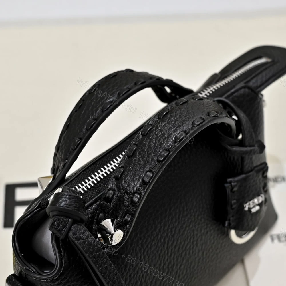View 4 of FENDI BY THE WAY SELLERIA MEDIUM BLACK 20CM 8BL155ASU2F0GXN