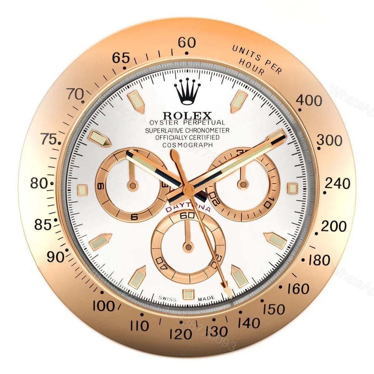 View 2 of ROLEX WALL CLOCK – DAYTONA ROSE GOLD