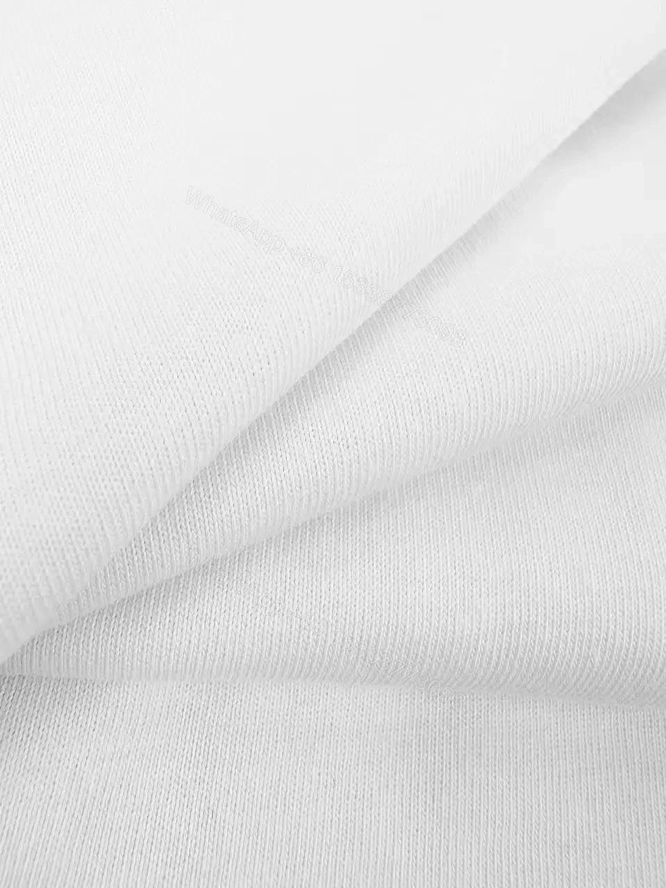 View 4 of White Cotton Crew Neck T-Shirt with Burberry Logo Graphic