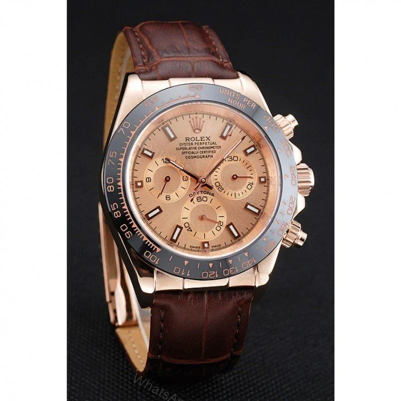 View 3 of Replica Rolex Daytona Rose-Gold Dial 1454243