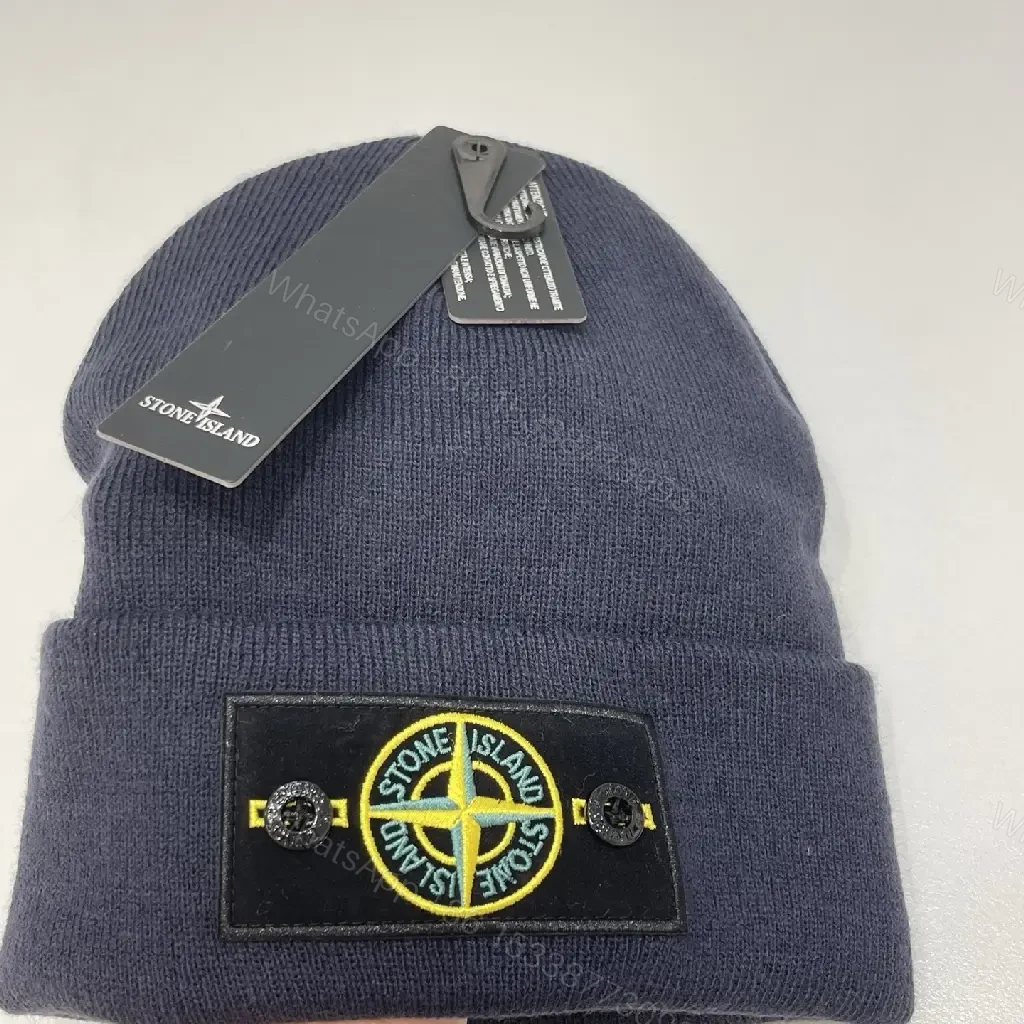 View 8 of Premium Knit Beanie: Luxury Stone Island-Inspired Streetwear