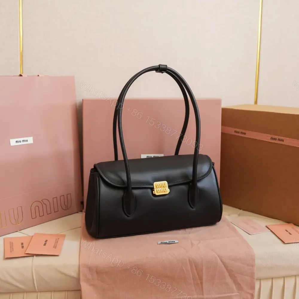View 3 of 高仿miumiu*5BD265手提單肩包黑色免檢版