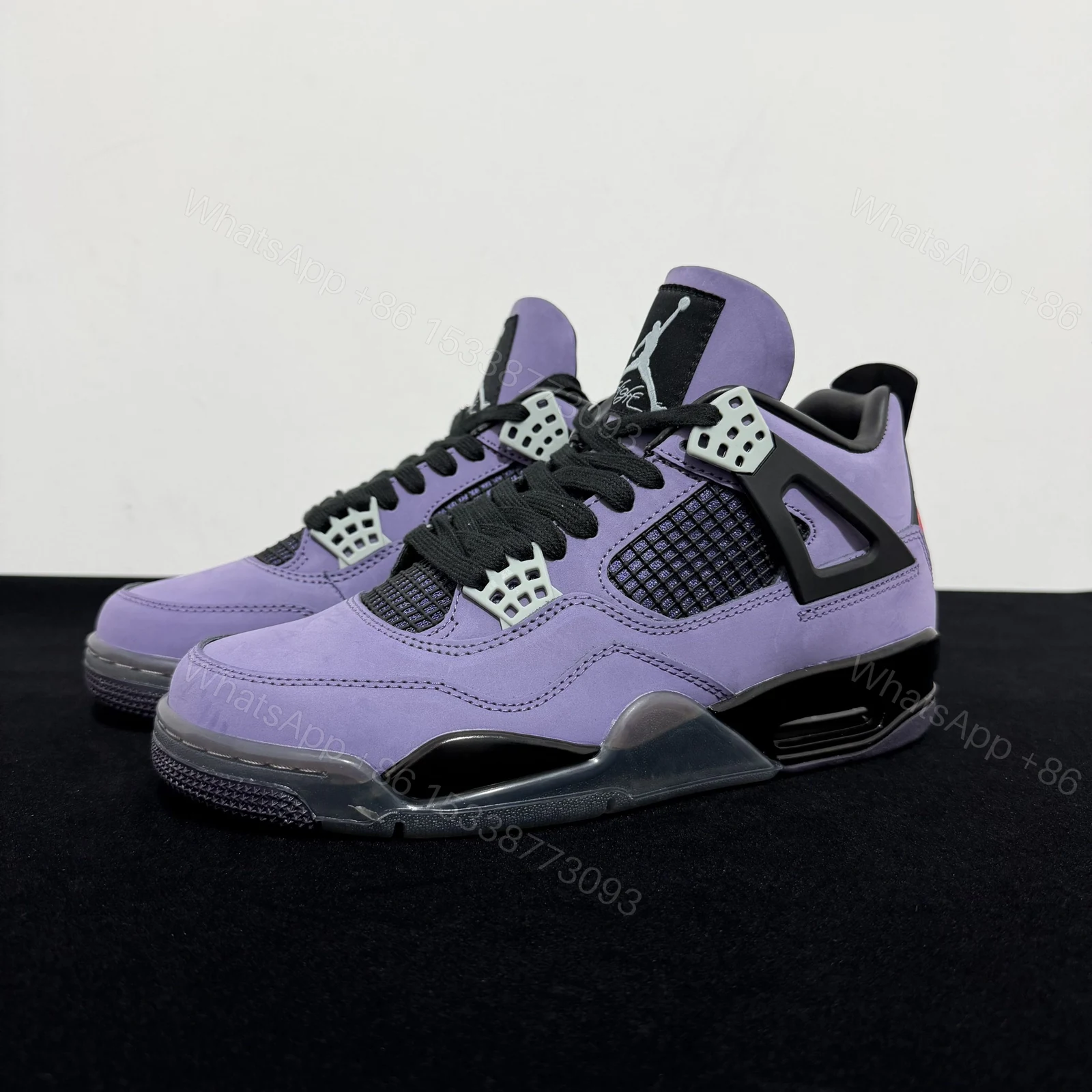 View 8 of Jordan 4 Travis Scott Purple Reps